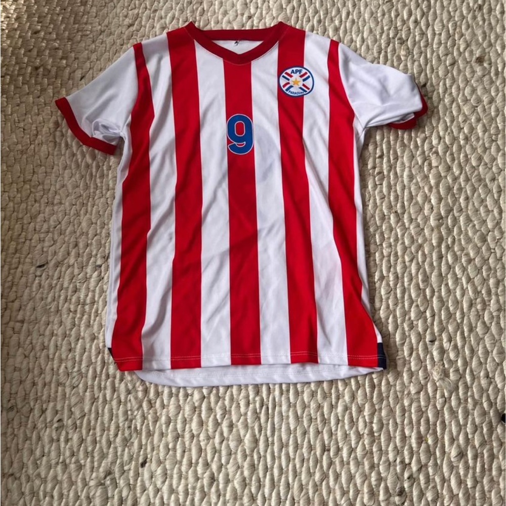 Set of 4 International Soccer Jerseys.